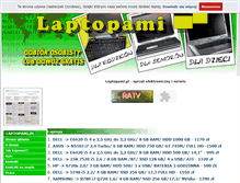 Tablet Screenshot of laptopami.pl